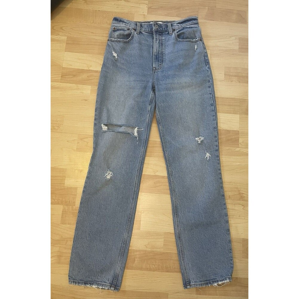 Abercrombie And Fitch Women’s  The 90s Straight Ultra High Rise Jean Size 27/4
